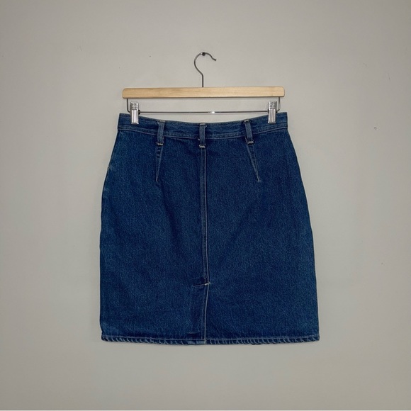 Bill Blass Vintage Denim Skirt Women’s Size 6 US Medium Blue Wash Jean High Rise - Picture 5 of 7